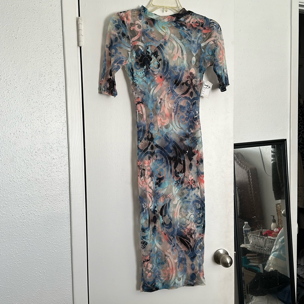 Sexy sheer dress